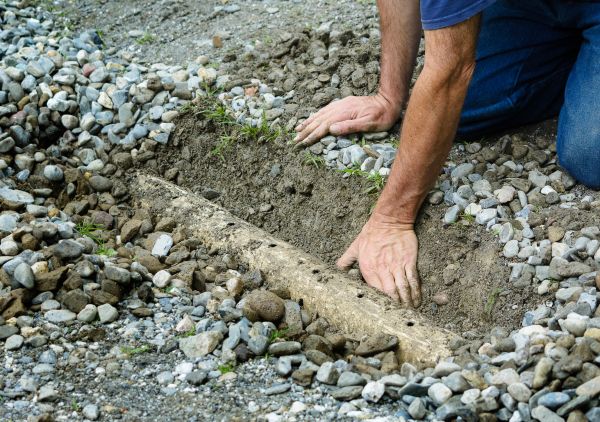 French Ditch Installation in Saint Charles