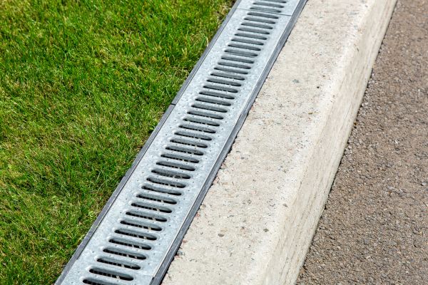 Courtyard Drain Installation in Saint Charles